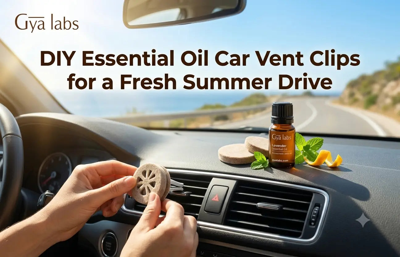 DIY Essential Oil Car Vent Clips