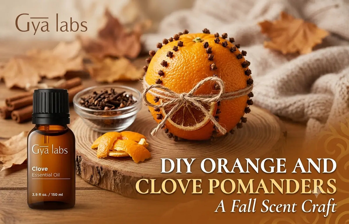 DIY Orange and Clove Pomanders