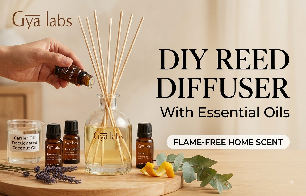 DIY Reed Diffuser With Essential Oils