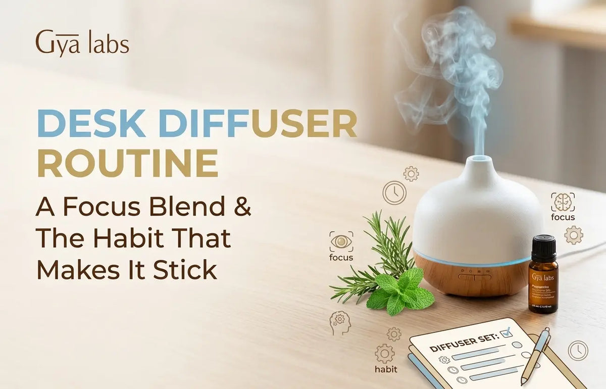 Desk Diffuser Routine