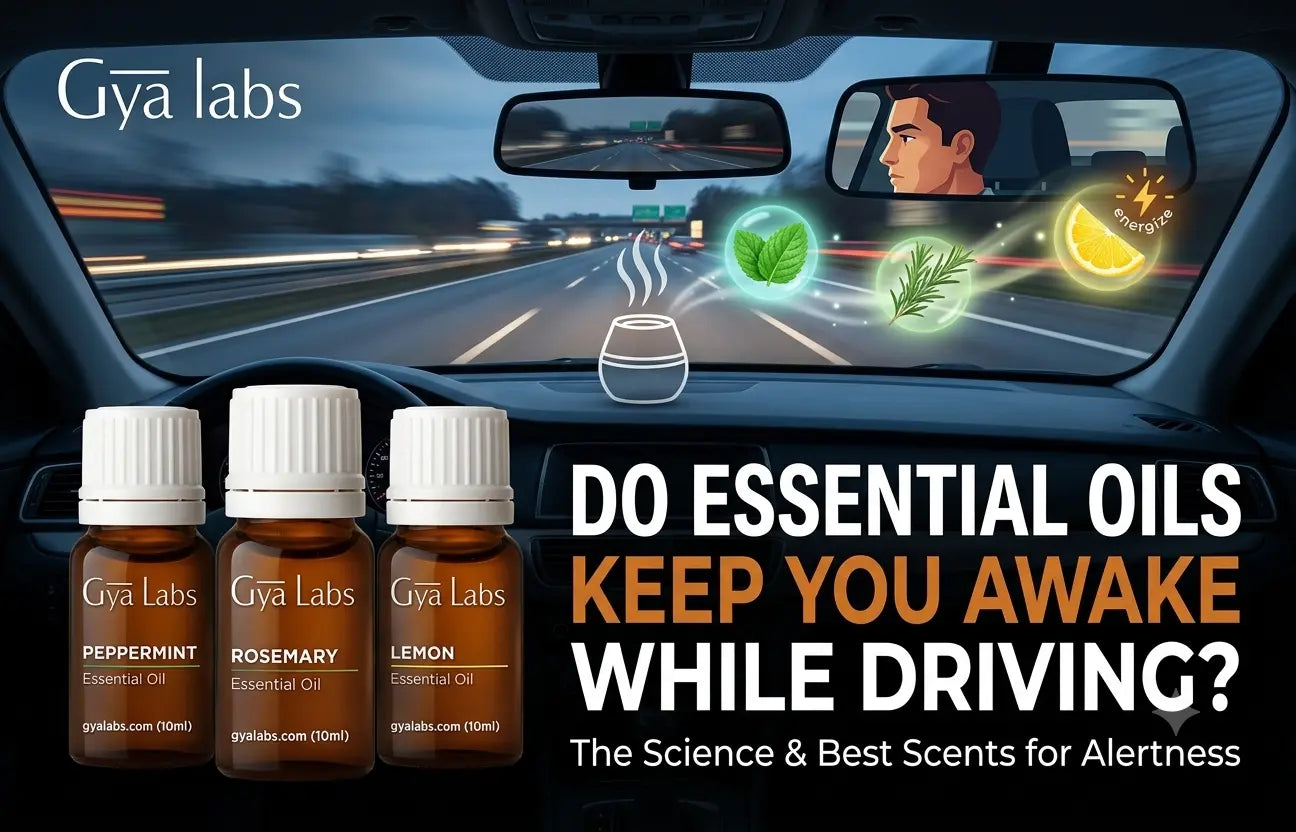 Can Essential Oils Keep You Awake While Driving?