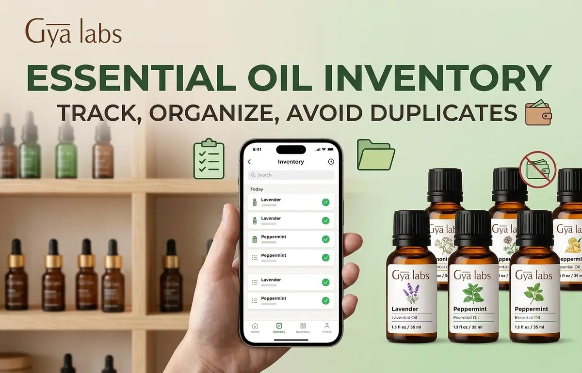 Essential Oil Inventory: Track, Organize, and Avoid Duplicate Purchases