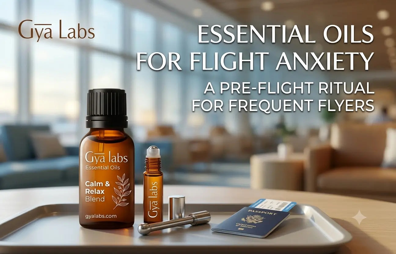 Essential Oils for Flight Anxiety