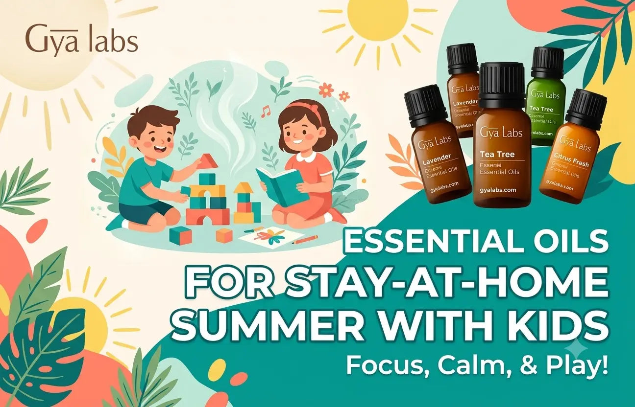 Essential Oils for Stay-at-Home Summer with Kids