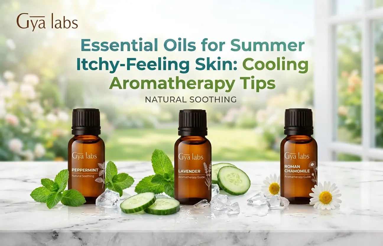 Essential Oils for Summer Itchy-Feeling Skin