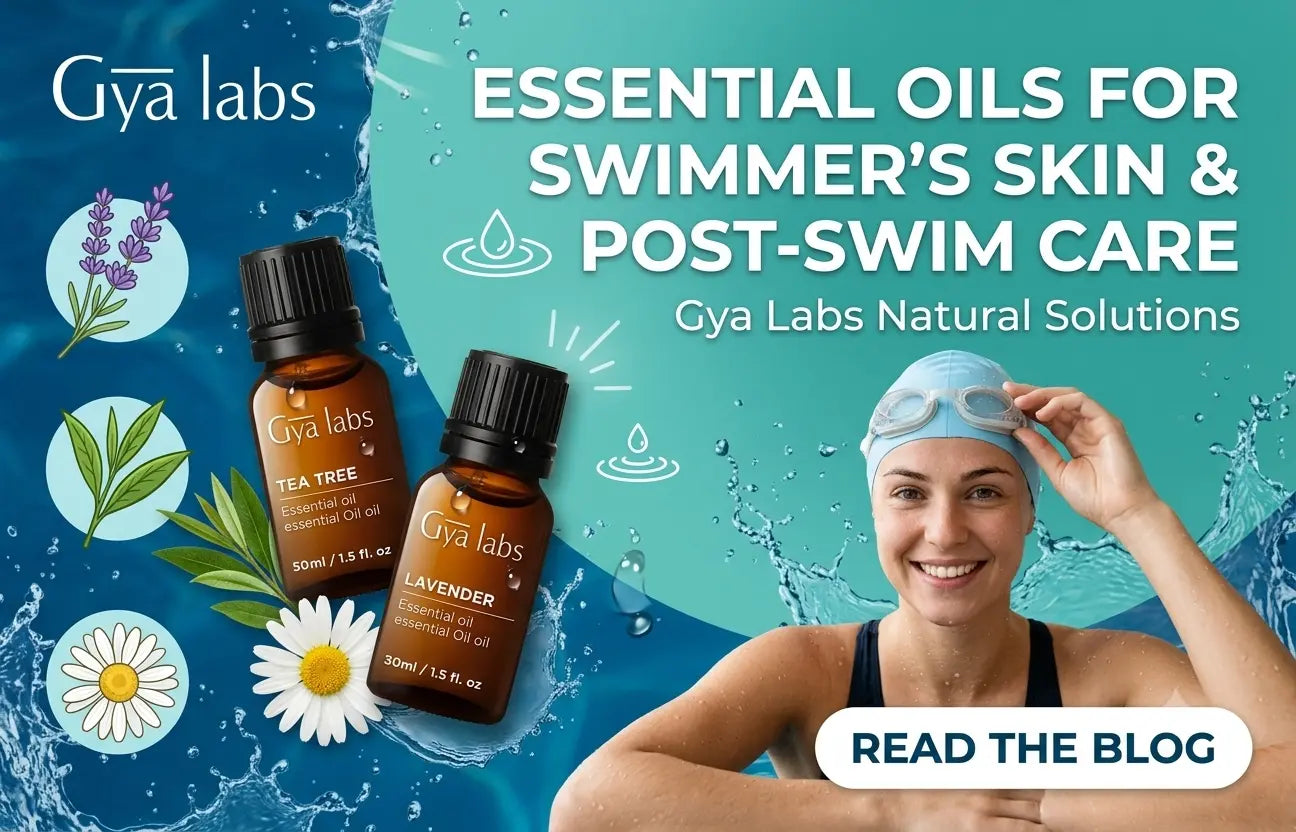 Essential Oils for Swimmer's Skin & Post-Swim Care