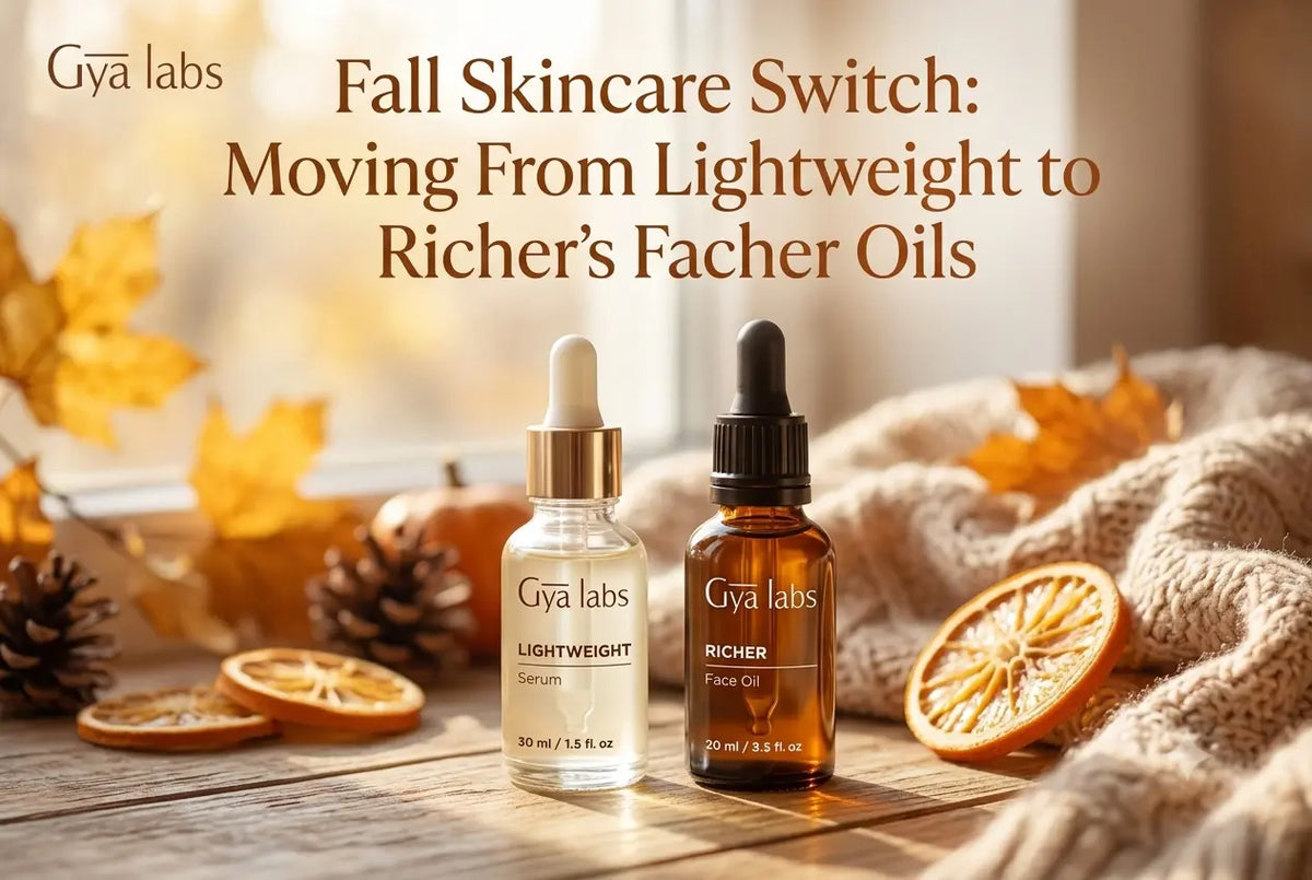 Fall Skincare Switch