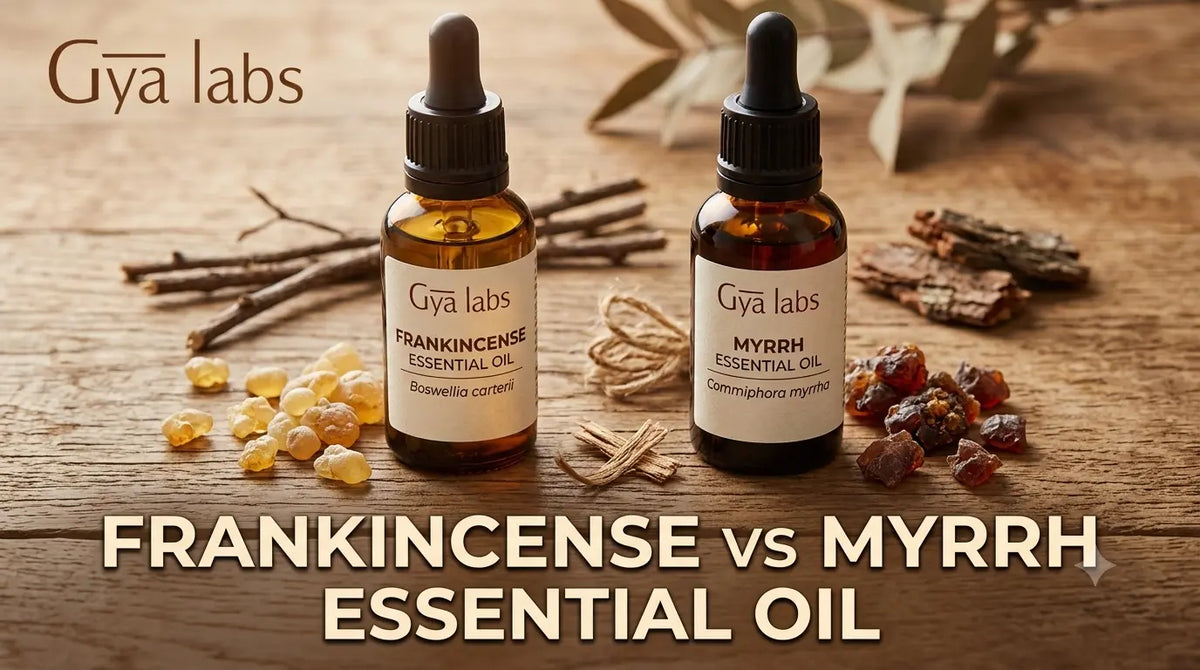 Frankincense vs Myrrh Essential Oil