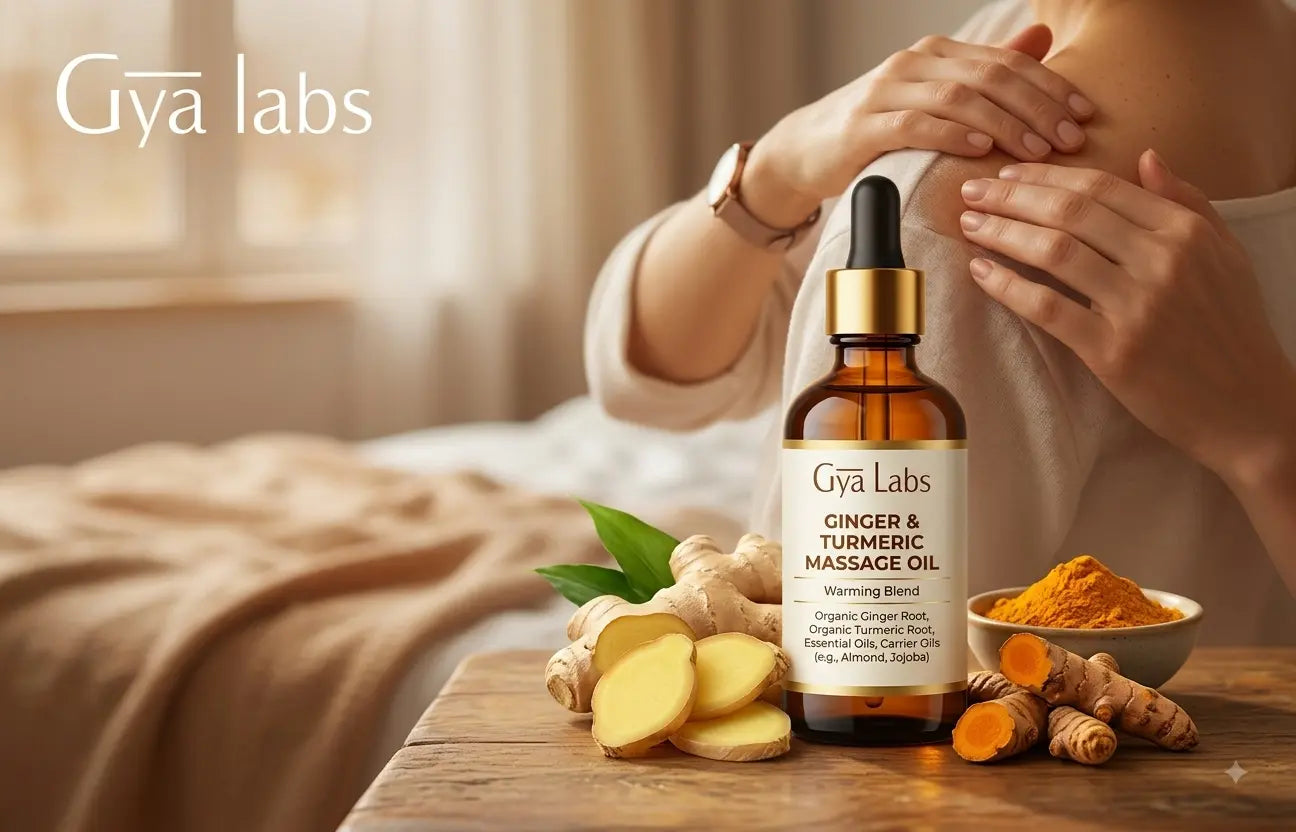 Ginger and Turmeric Massage Oil