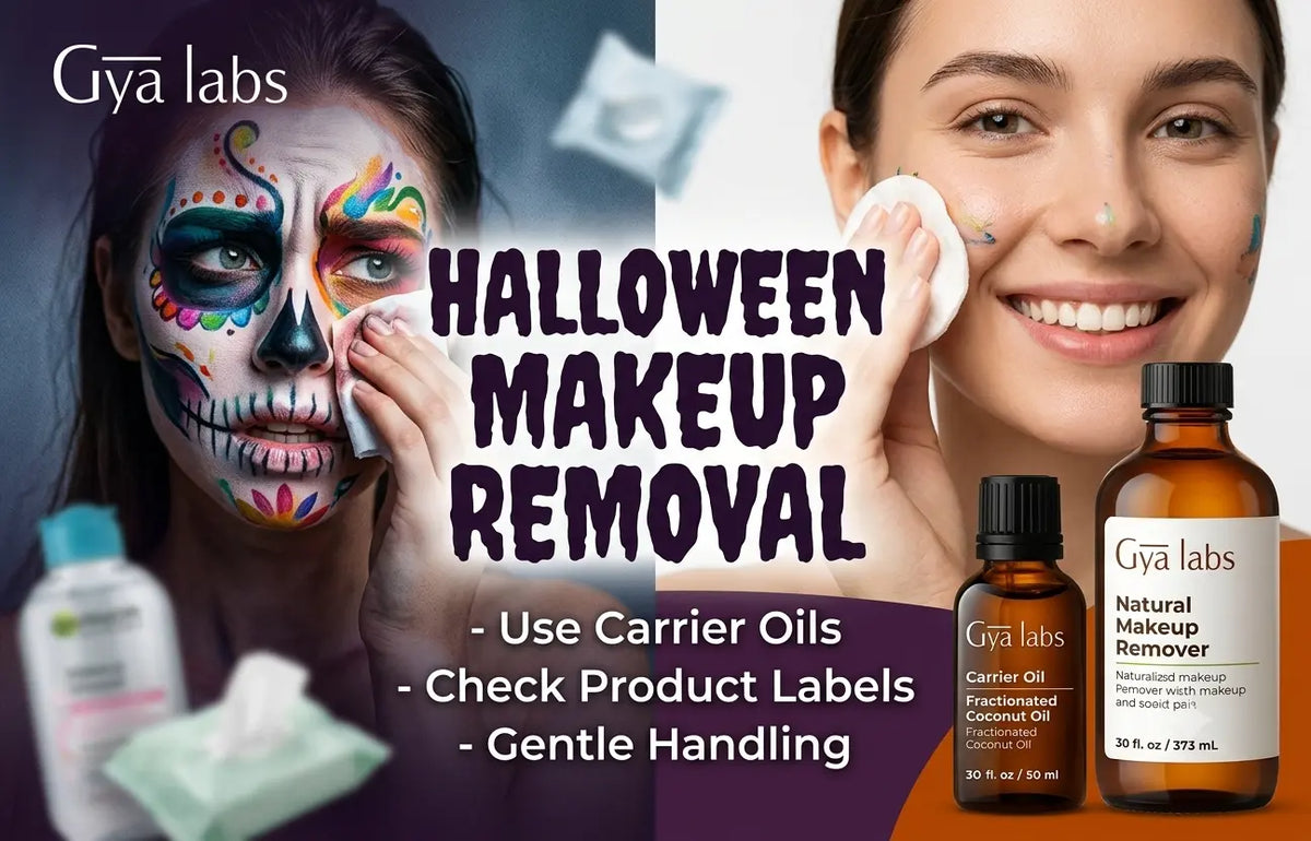 Halloween Makeup Removal