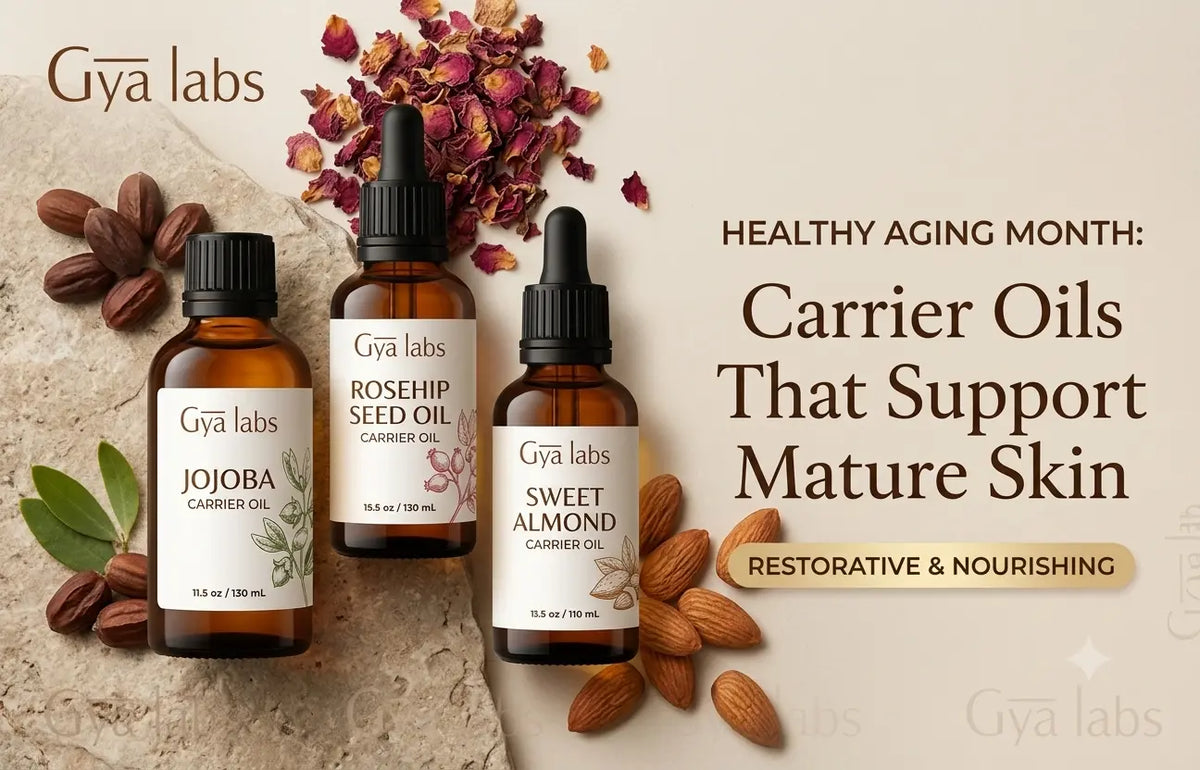 Healthy Aging Month Carrier Oils