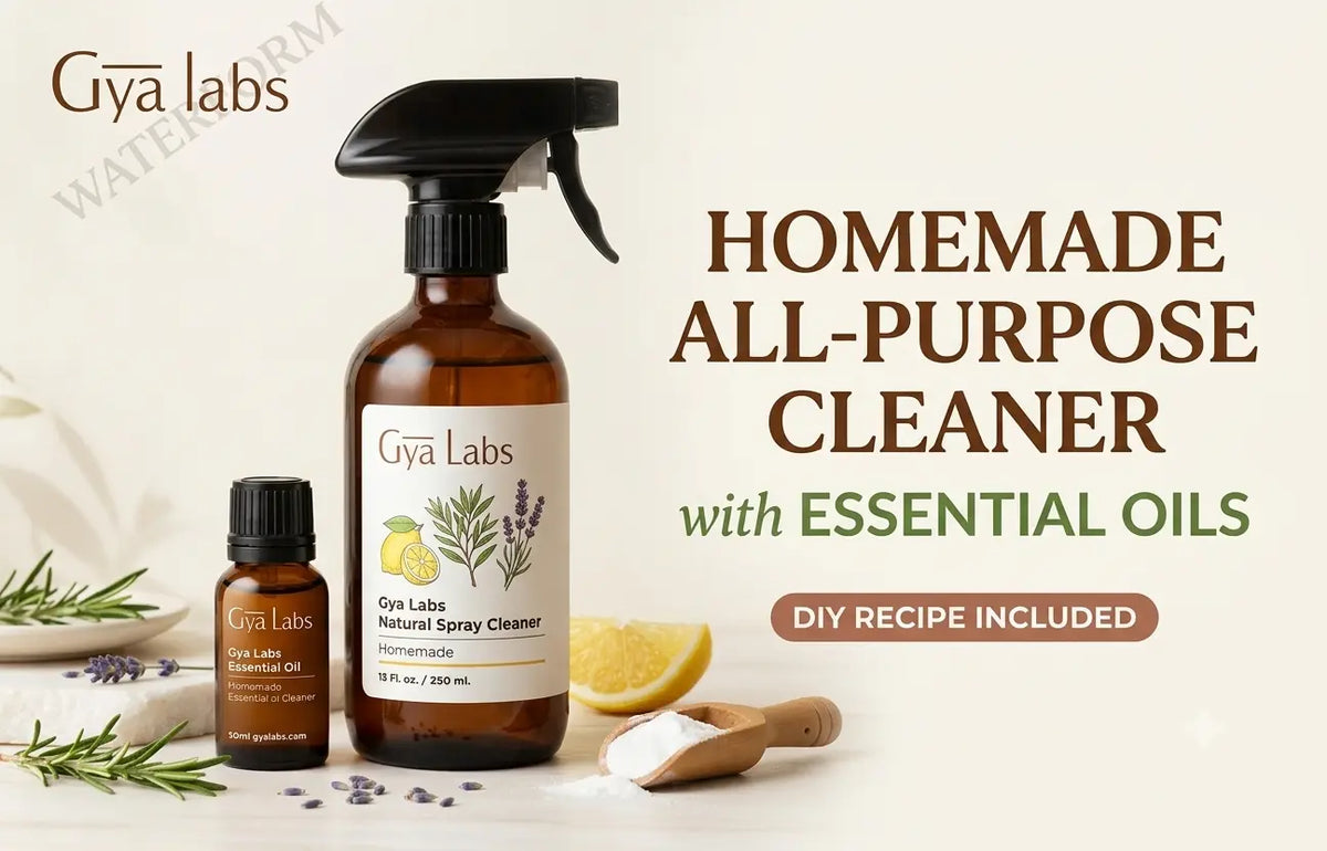 Homemade All-Purpose Cleaner with Essential Oils