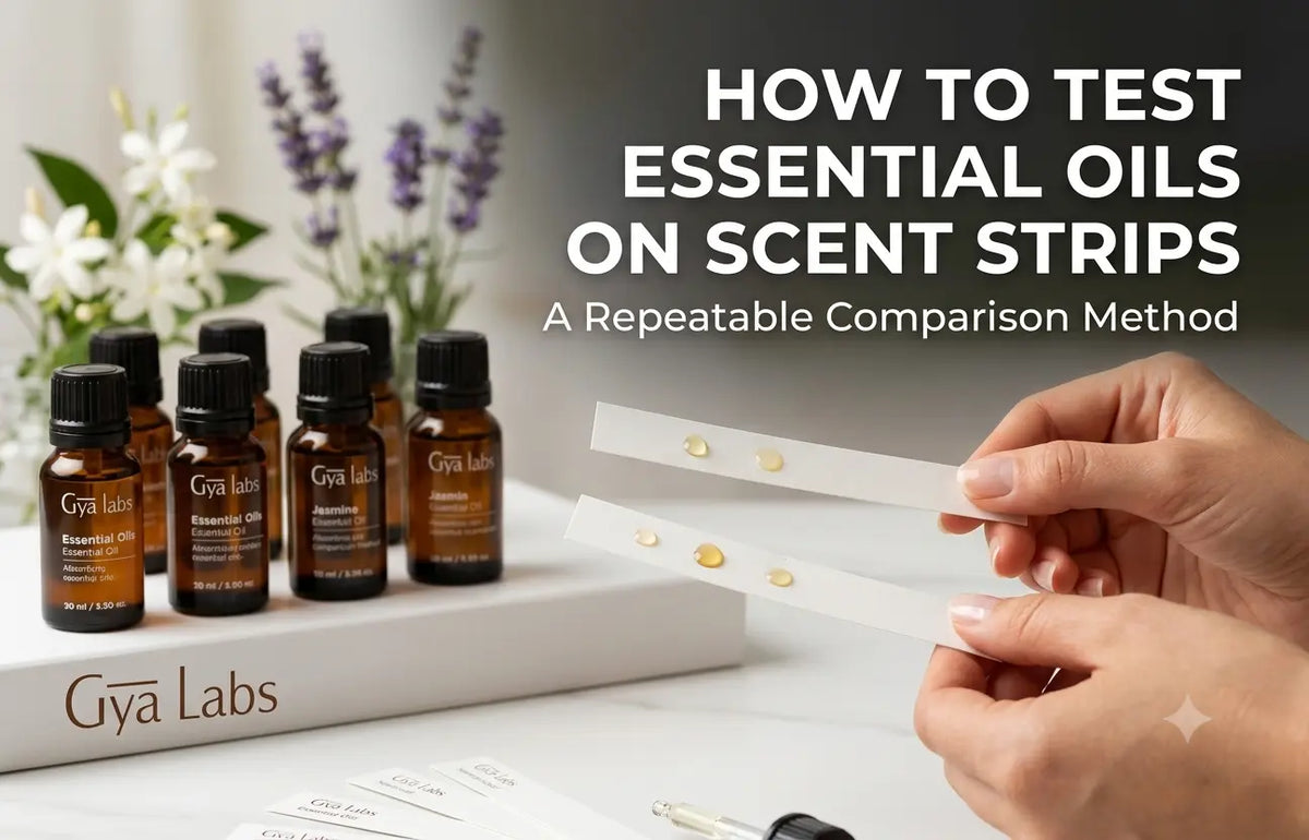 How to Test Essential Oils on Scent Strips