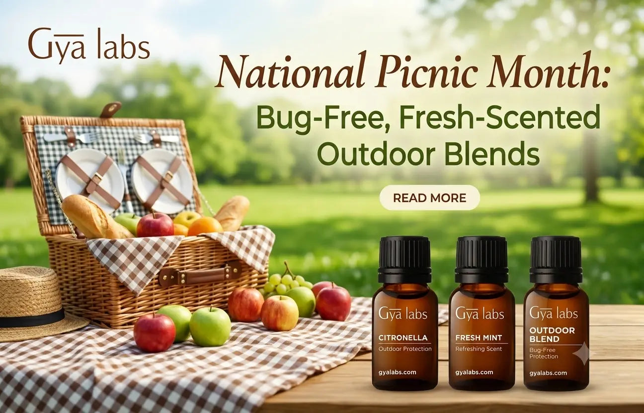 National Picnic Month Bug-Free, Fresh-Scented Outdoor Blends