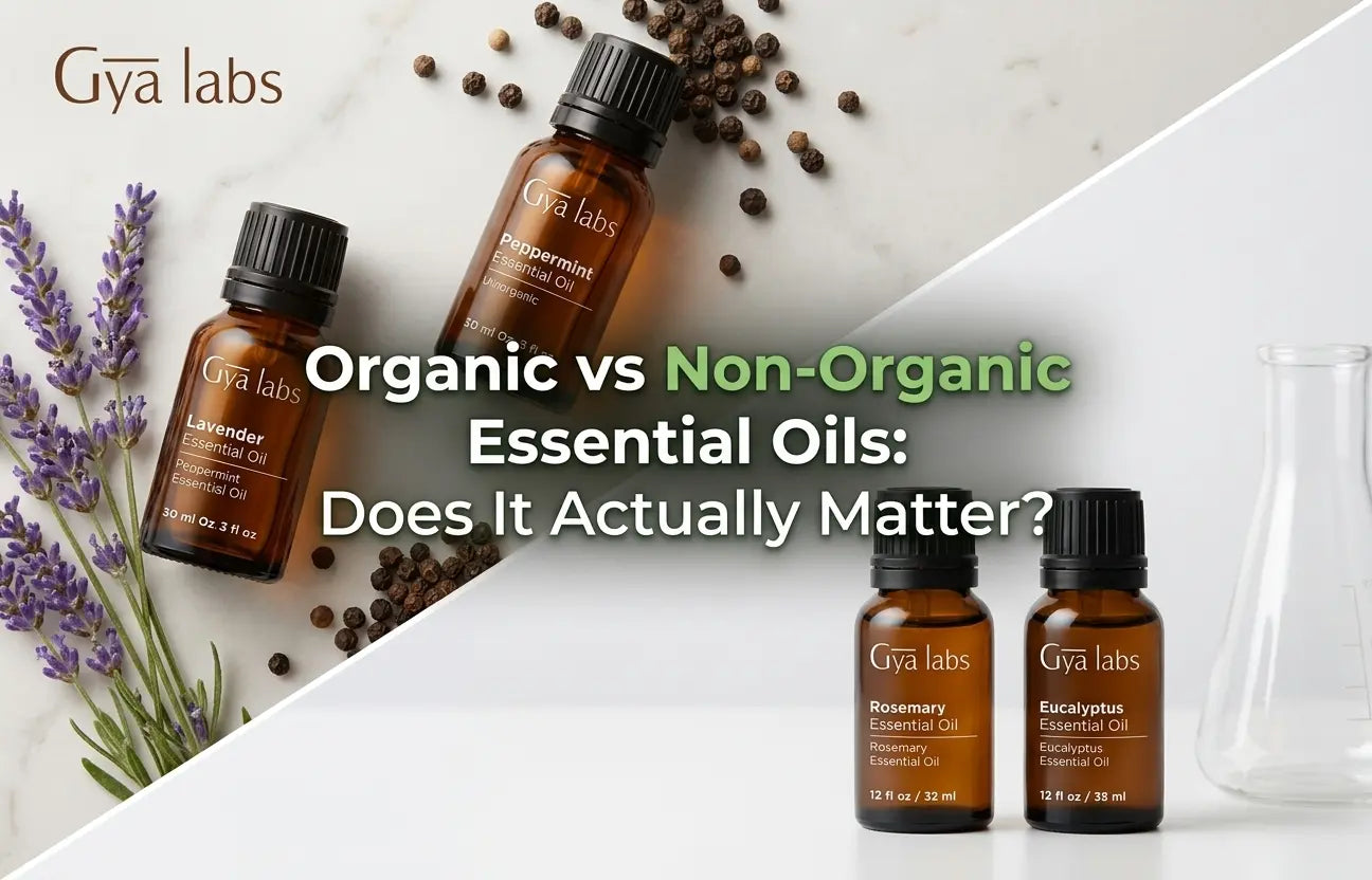 Organic vs Non-Organic Essential Oils
