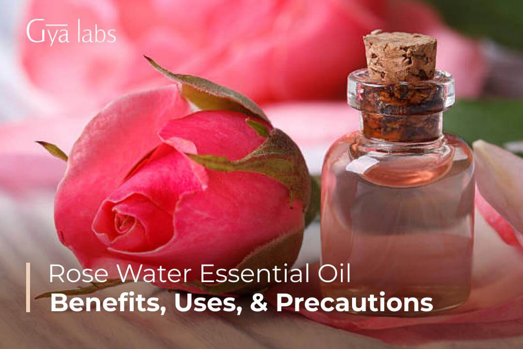 Rose Water Essential Oil : Benefits, Uses, & DIY Recipes