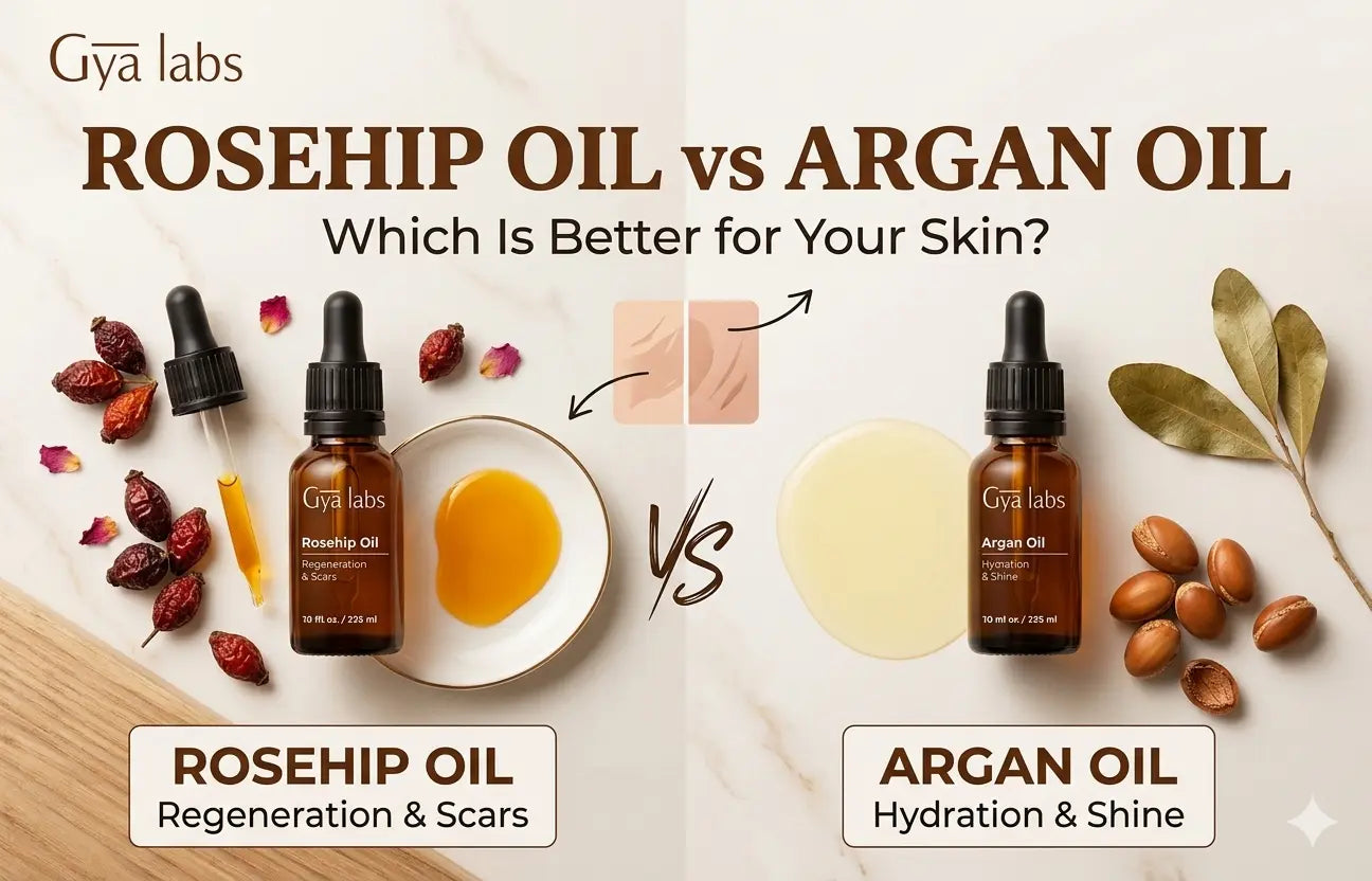 Rosehip Oil vs Argan Oil: Which Carrier Oil Is Right for Your Skin Type?