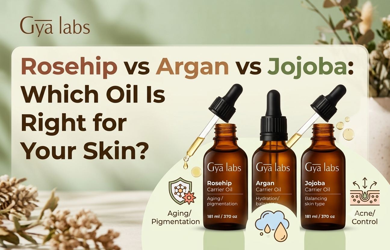 Rosehip vs Argan vs Jojoba: Which Oil Is Right for Your Skin?