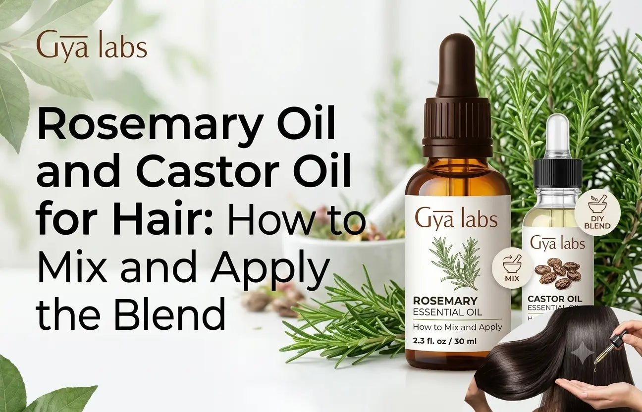 Rosemary Oil and Castor Oil for Hair