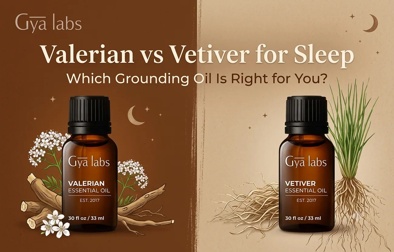 Valerian vs Vetiver for Sleep
