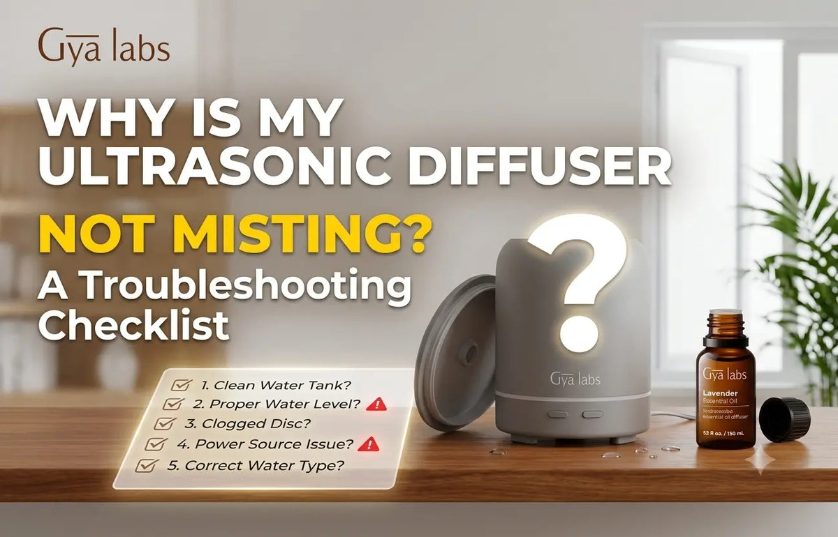 Why Is My Ultrasonic Diffuser Not Misting A Troubleshooting Checklist