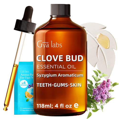 Clove Bud Essential Oil with Aromatherapy Stone