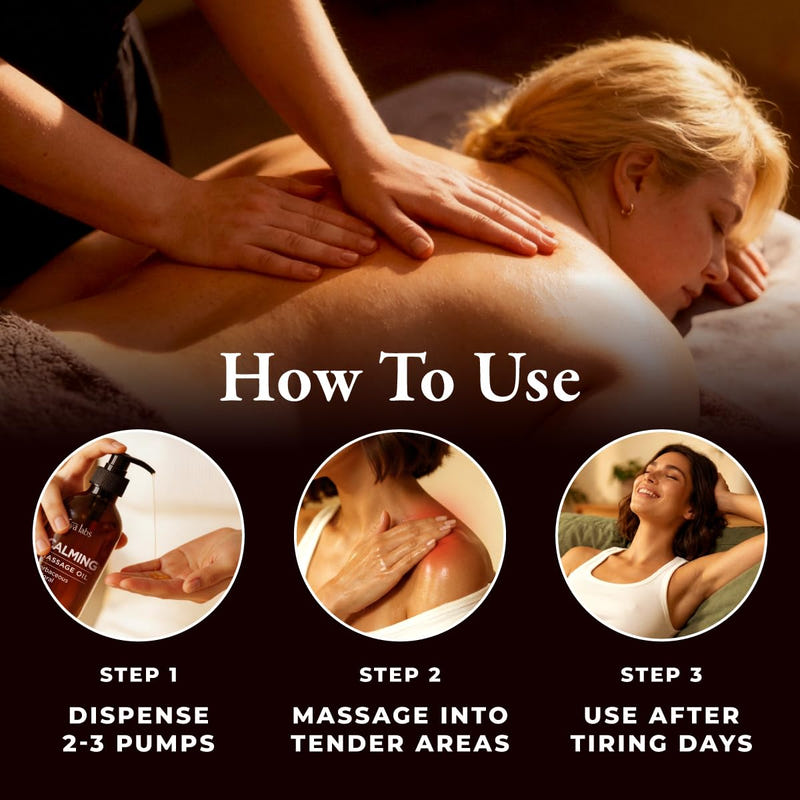 Calming Massage Oil 6.76 Fl Oz