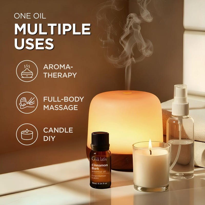 Cinnamon Bark Essential Oil 0.34 Fl Oz