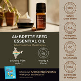 Ambrette Seed Essential Oil 0.34 Fl Oz