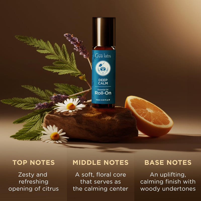Deep Calm Essential Oil Roll On 0.34 Fl Oz