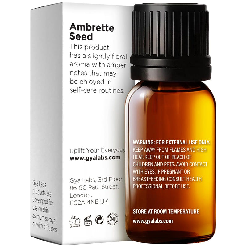 Ambrette Seed Essential Oil 0.34 Fl Oz