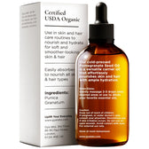 Pomegranate Seed Carrier Oil 3.4 Fl Oz