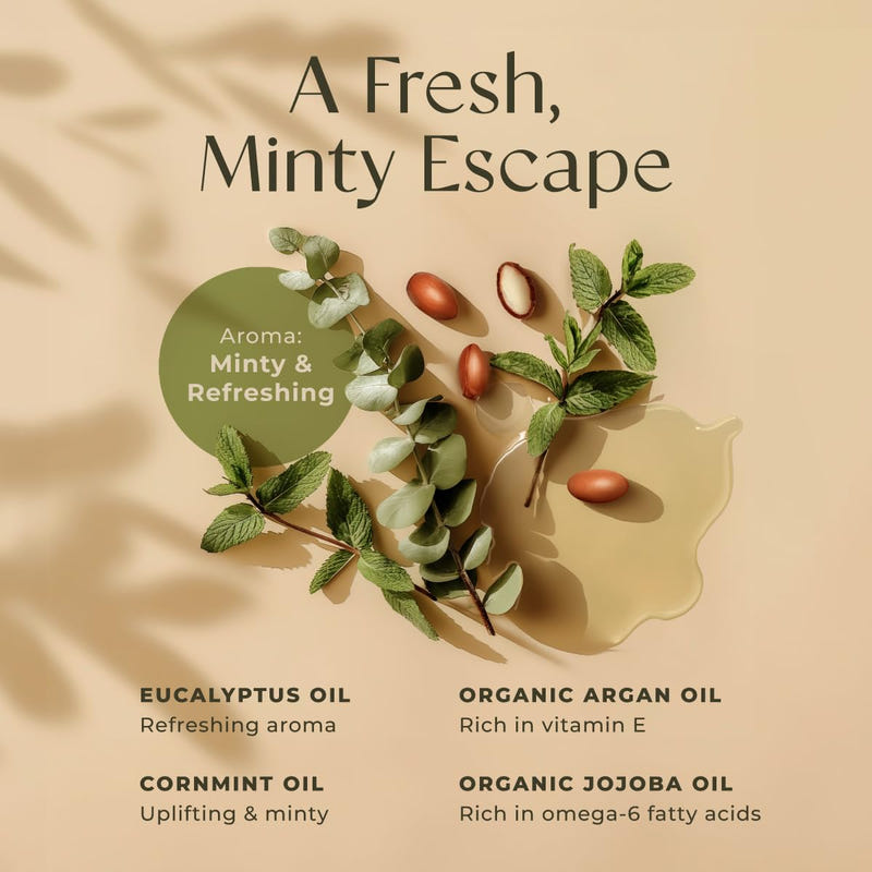 Eucalyptus Mint Massage Oil 6.76 Fl Oz