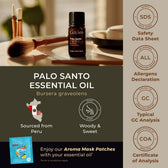 Palo Santo Essential Oil 0.34 Fl Oz