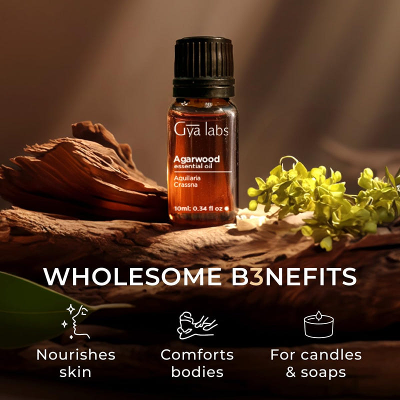 Agarwood Essential Oil 0.34 Fl Oz