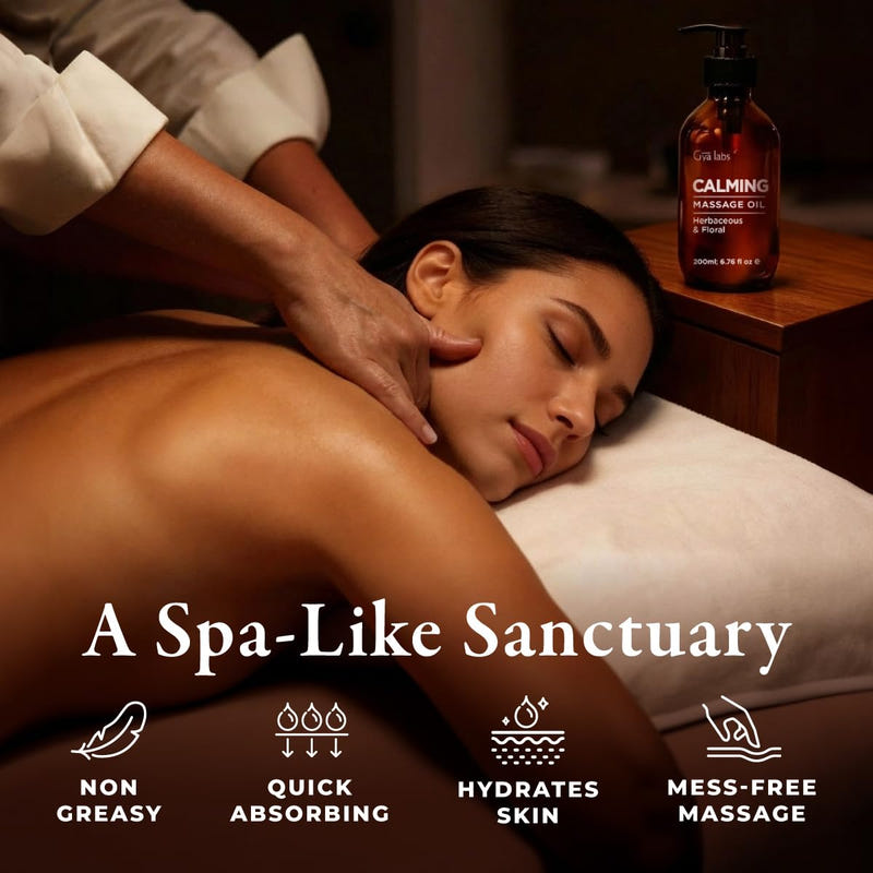 Calming Massage Oil 6.76 Fl Oz