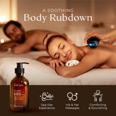 Lavender Relaxation Massage Oil with Massage Roller Ball 8.45 Fl Oz