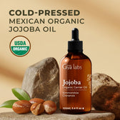 USDA Organic Jojoba Oil 3.4 Fl Oz