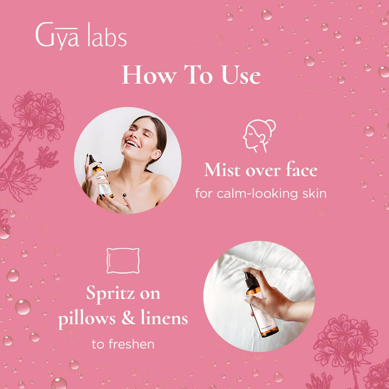 Rose Geranium Hydrosol 3.4 Fl Oz
