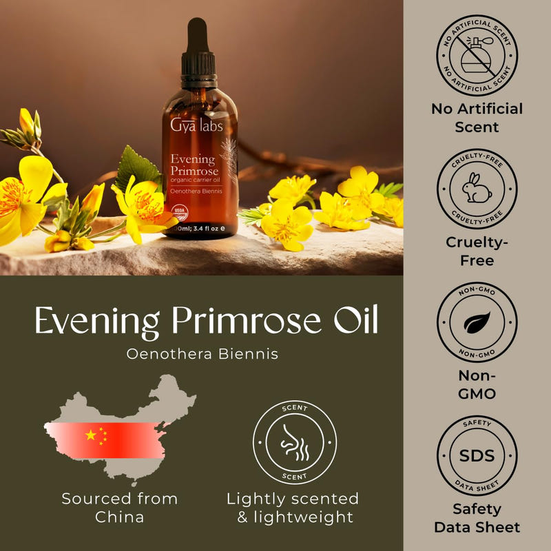 Evening Primrose Carrier Oil 3.4 Fl Oz