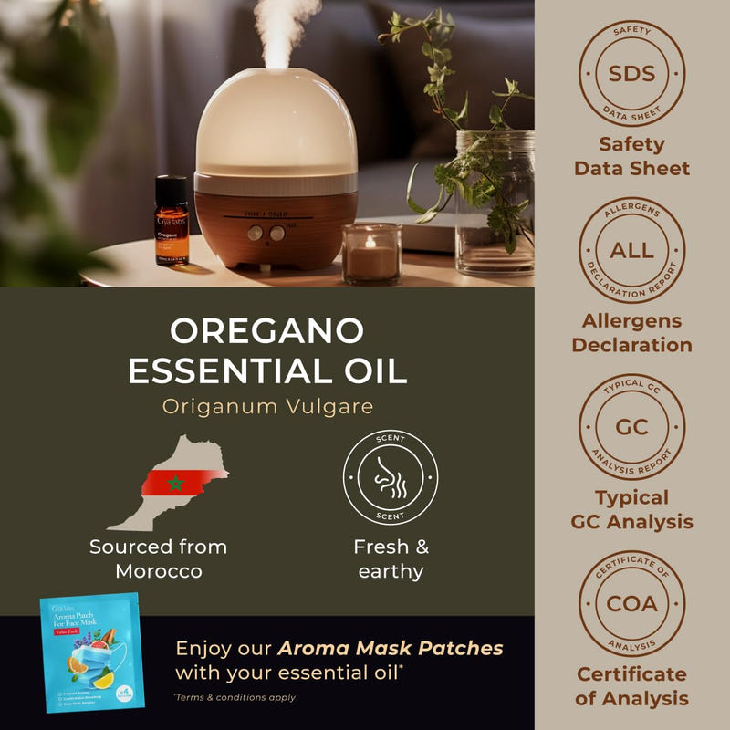 Oregano Essential Oil 0.34 Fl Oz