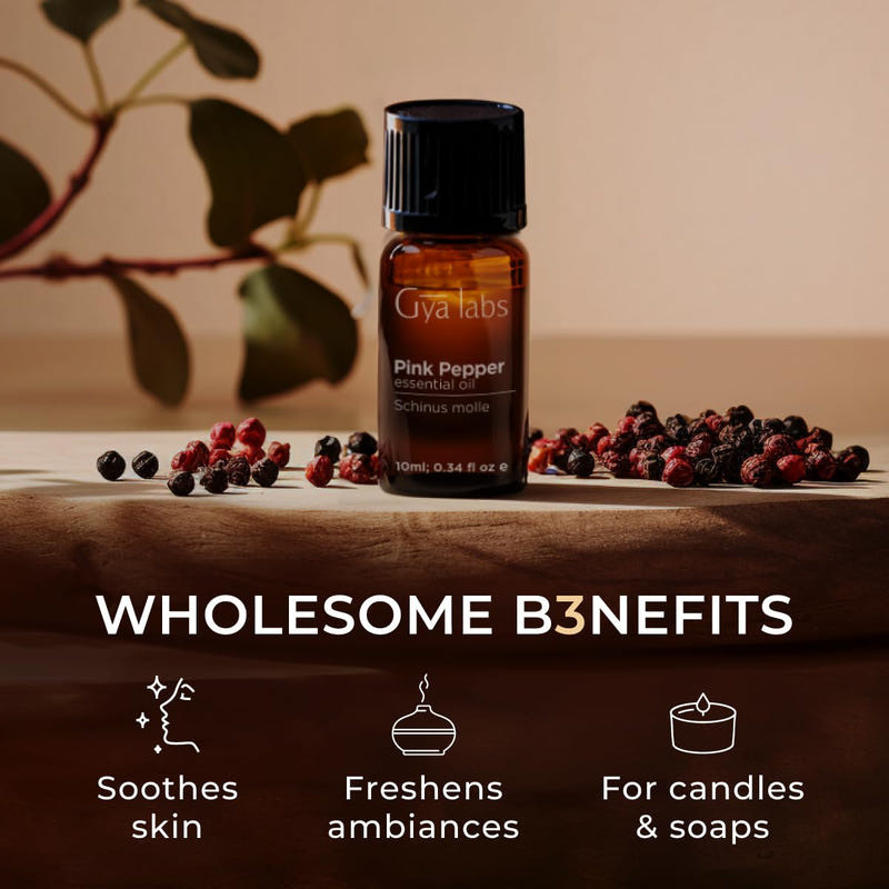Pink Pepper Essential Oil 0.34 Fl Oz