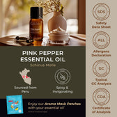 Pink Pepper Essential Oil 0.34 Fl Oz