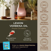 Lemon Verbena Essential Oil 0.34 Fl Oz