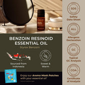 Benzoin Resinoid Essential Oil 0.34 Fl Oz