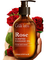Rose Massage Oil 6.76 Fl Oz