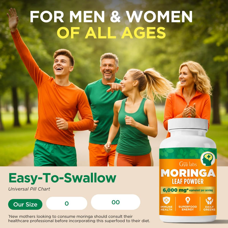 Moringa Capsules - 300 Capsules