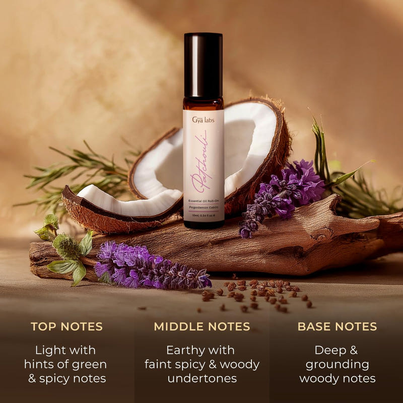 Patchouli Essential Oil Roll On 0.34 Fl Oz