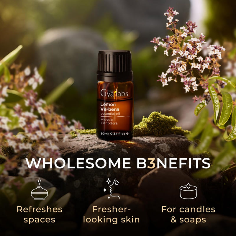 Lemon Verbena Essential Oil 0.34 Fl Oz
