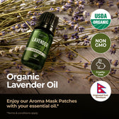 Organic Lavender Essential Oil 0.34 Fl Oz